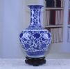 Chinese Antique Porcelain Jardinieres With Floral Design